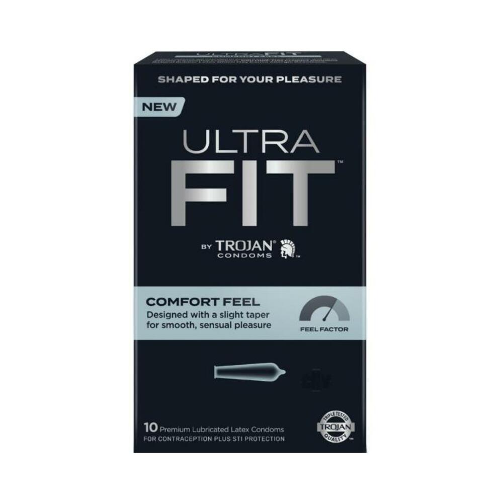 Trojan Ultrafit Comfort Feel 10 Ct.