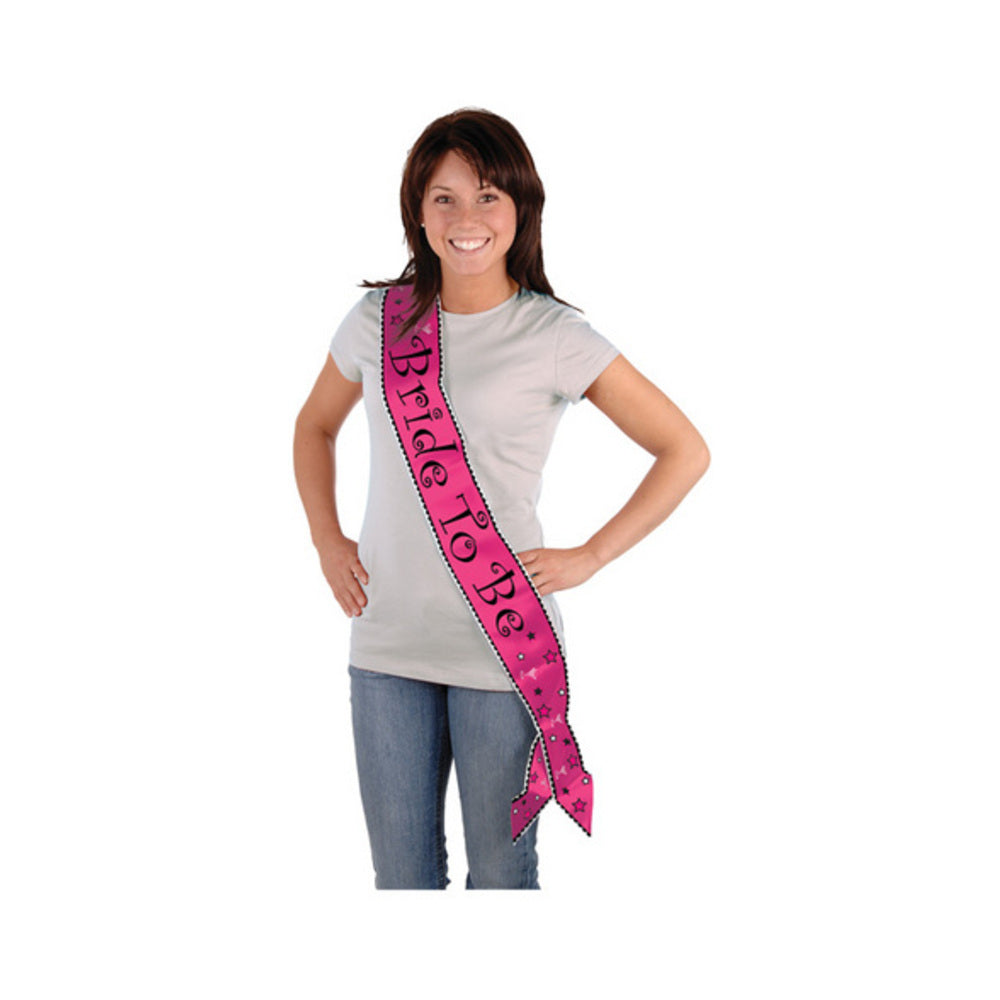 Bride to be satin sash
