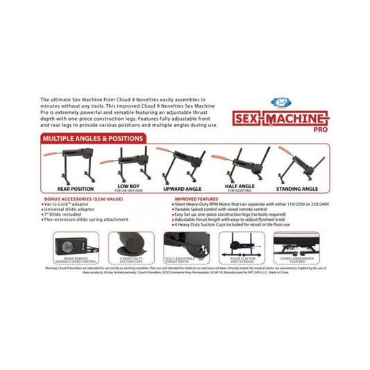 Cloud 9 Pro III Sex Machine GB Version