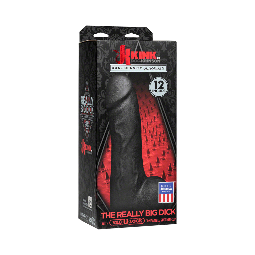 Kink The Really Big Dick 12 inches Black Dildo