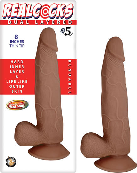 Realcocks Dual Layered #5 - Brown