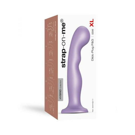 Strap-on-me Dildo Plug P&g Xl Metallic Lilac
