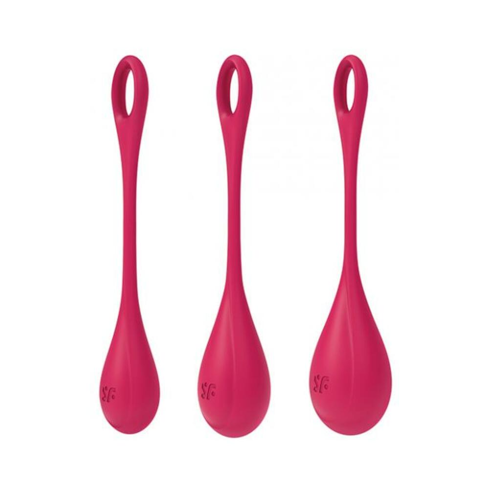Satisfyer Yoni Power 1 Balls Training Set - Red