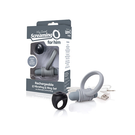 My Secret Bullet and Ring for Him - Grey