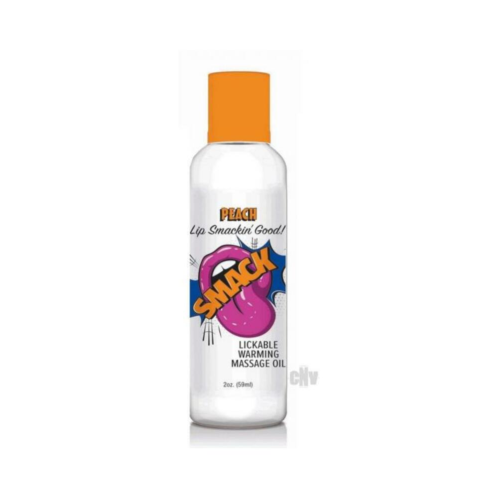 Smack Massage Oil Peach 2oz