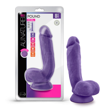 Au Naturel Bold Pound Dildo 8.5 Purp