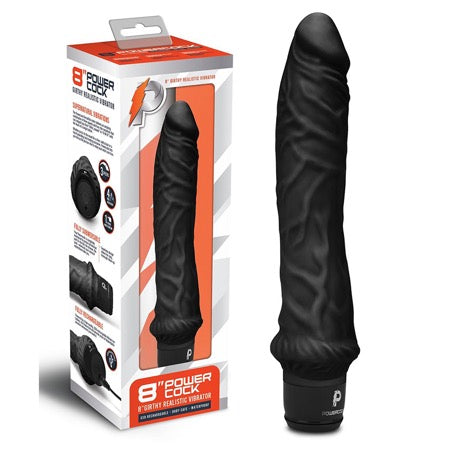 Powercock 8 Girthy Realistic Vibrator B