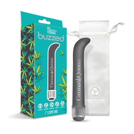 Buzzed 7 G-Spot Vibe - Canna Queen Black