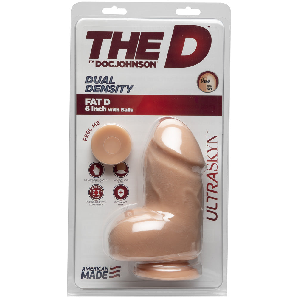 The D 6 Fat D w/Balls - Vanilla