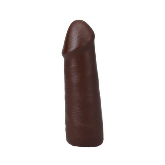 The Realistic Cock 5 In. Ultraskyn Vac-u-lock Dildo Chocolate