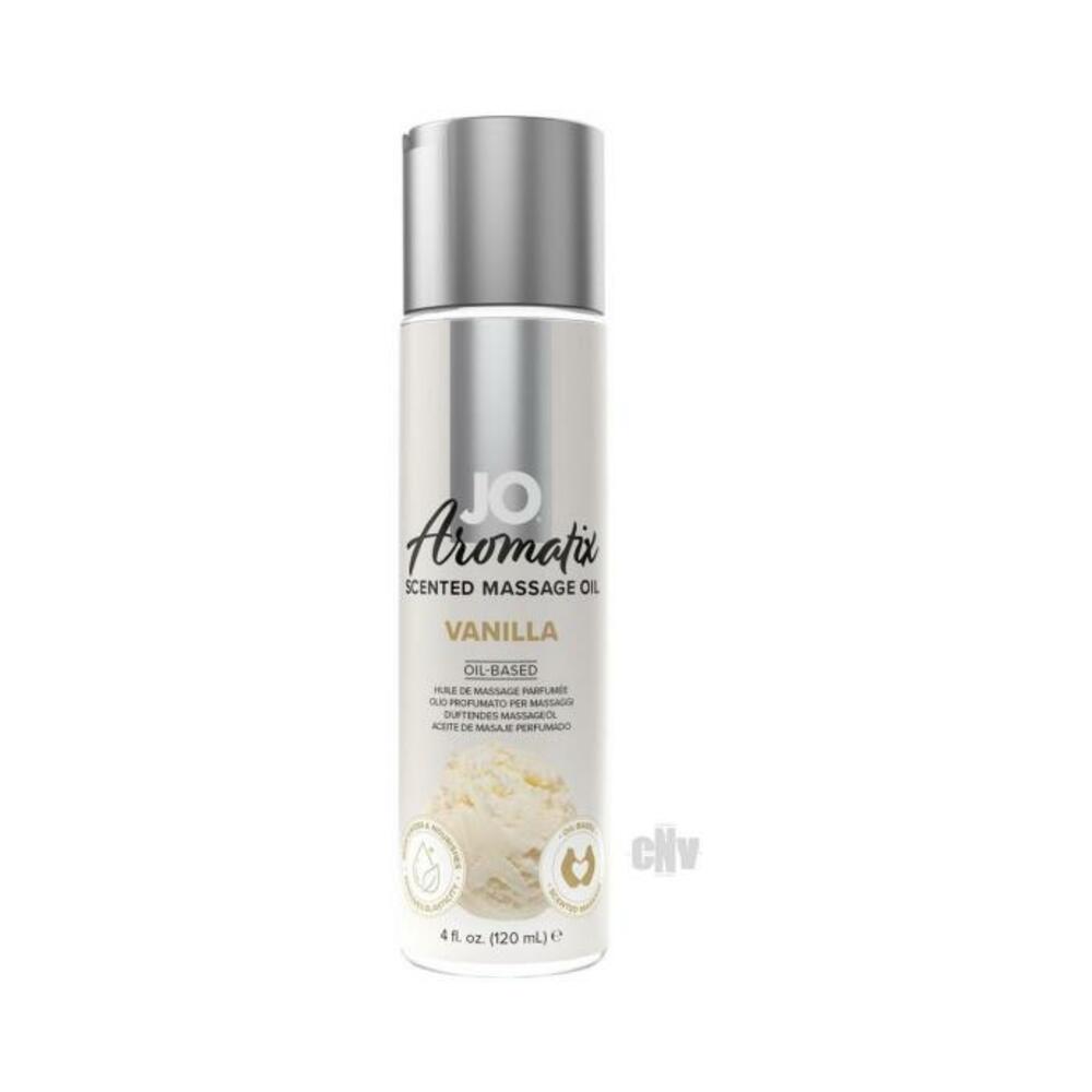 Jo Aromatix Vanilla Massage Oil 4 Oz.