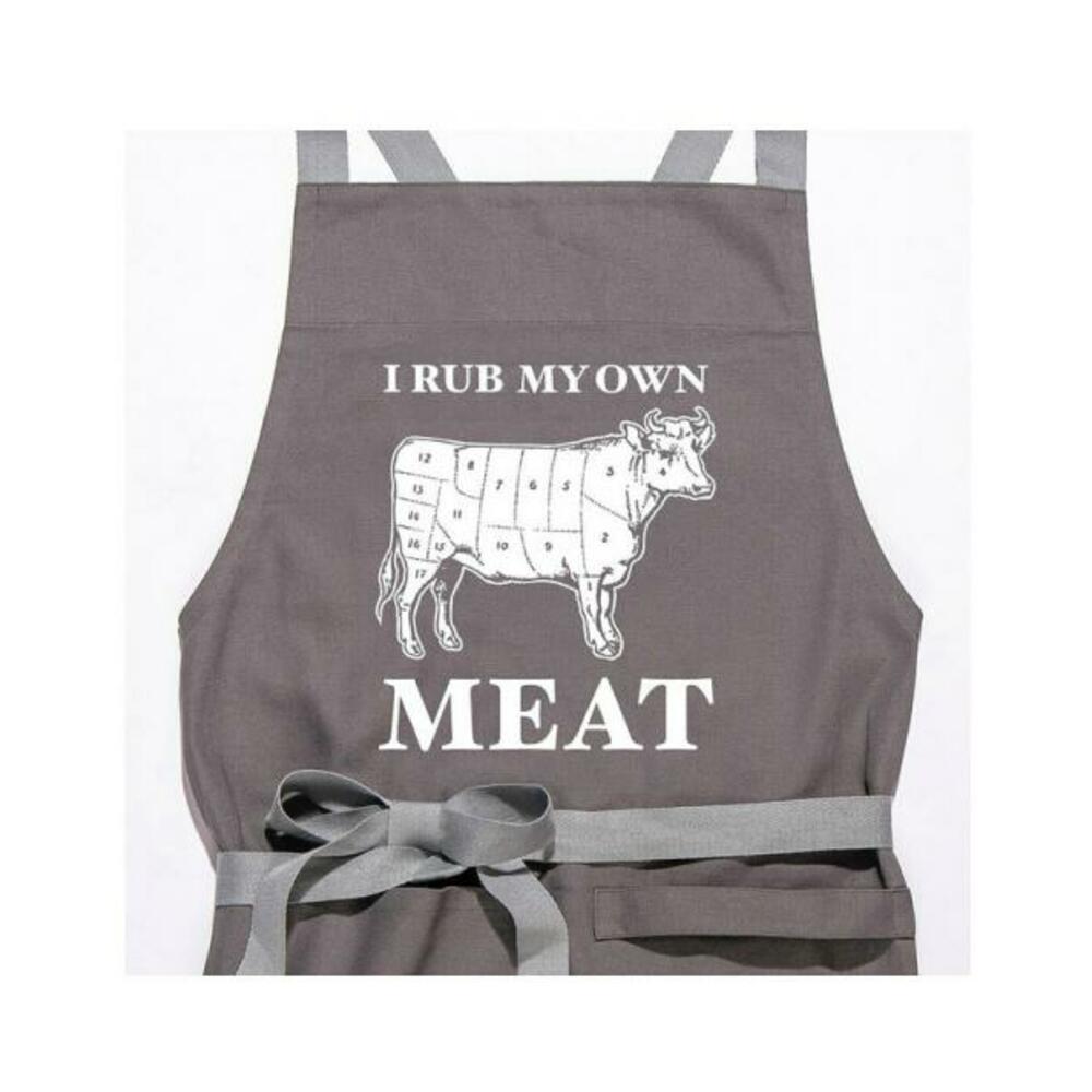 Twisted Wares I Rub My Own Meat Apron