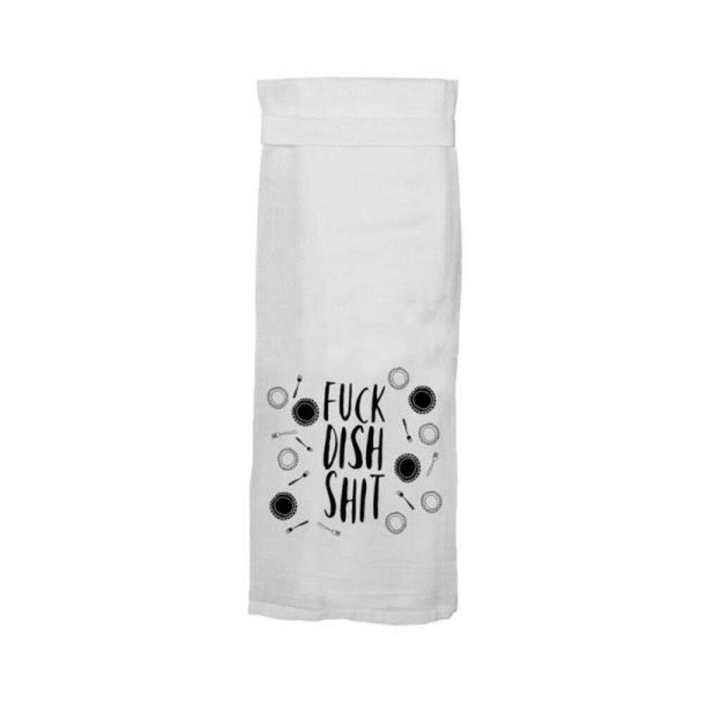 Twisted Wares Fuck Dish Shit Flour Towel