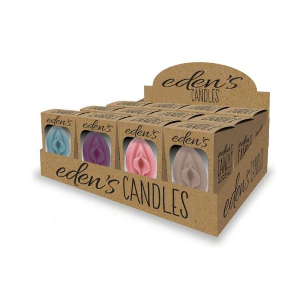 Eden's Vagina Candles 12-piece Display