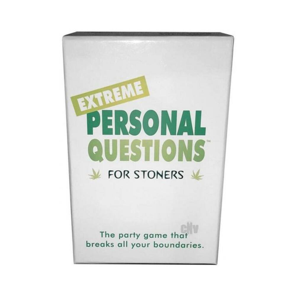 Extreme Personal Questions For Stoners