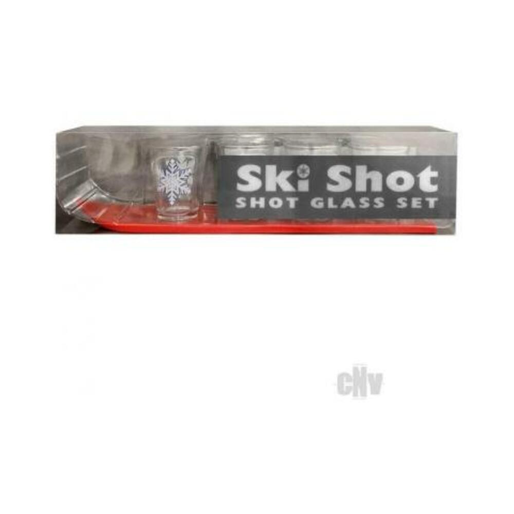 Ski Shot 4-piece Shot Glass Set