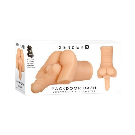 Gender X Backdoor Bash Light With Vibrating Cockring 2.5 Lbs