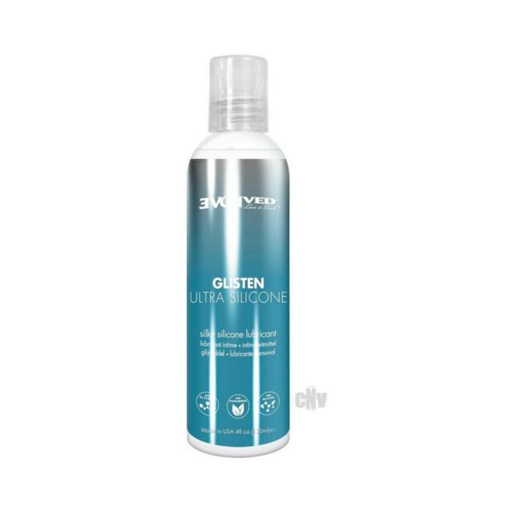 Evolved Glisten Ultra Silicone Lubricant 4 Oz.
