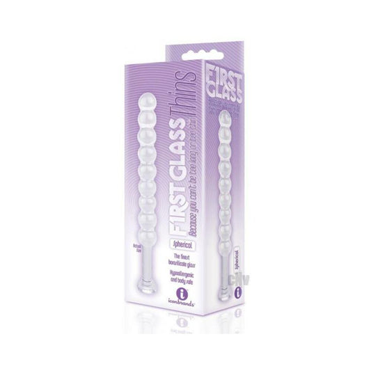 The 9's Glass Thins Spherical Glass plug