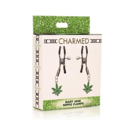 Charmed Mary Jane Nipple Clamps Green