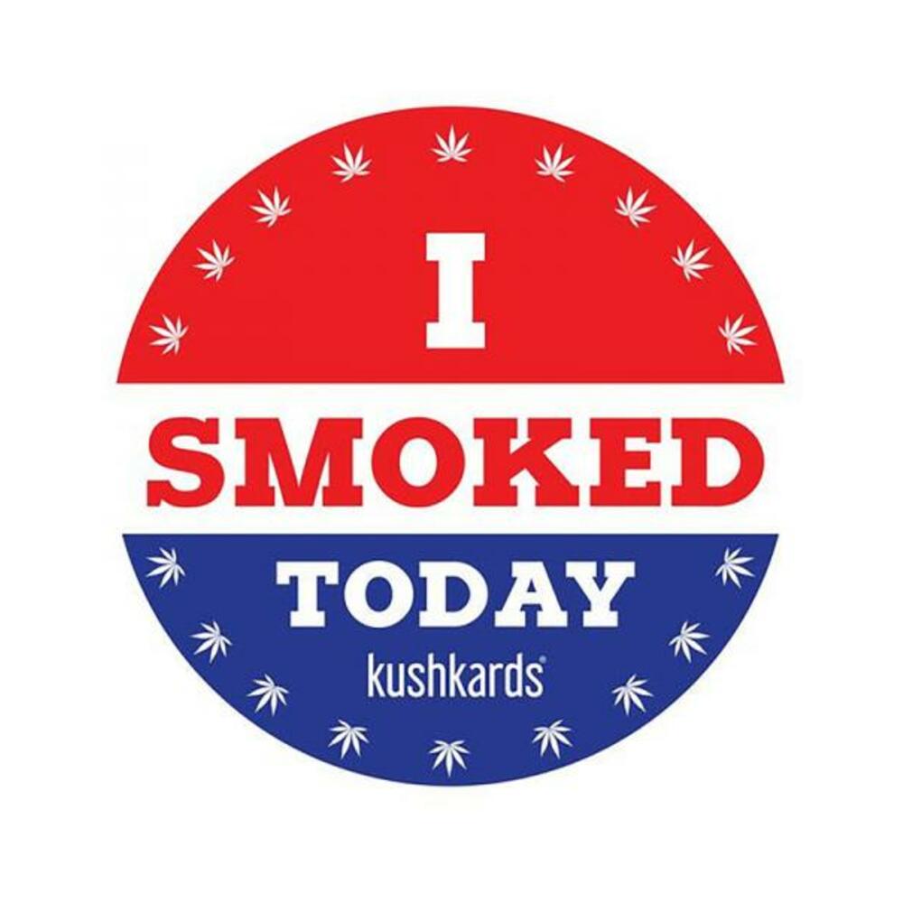 I Smoked Today Sticker 3-pack