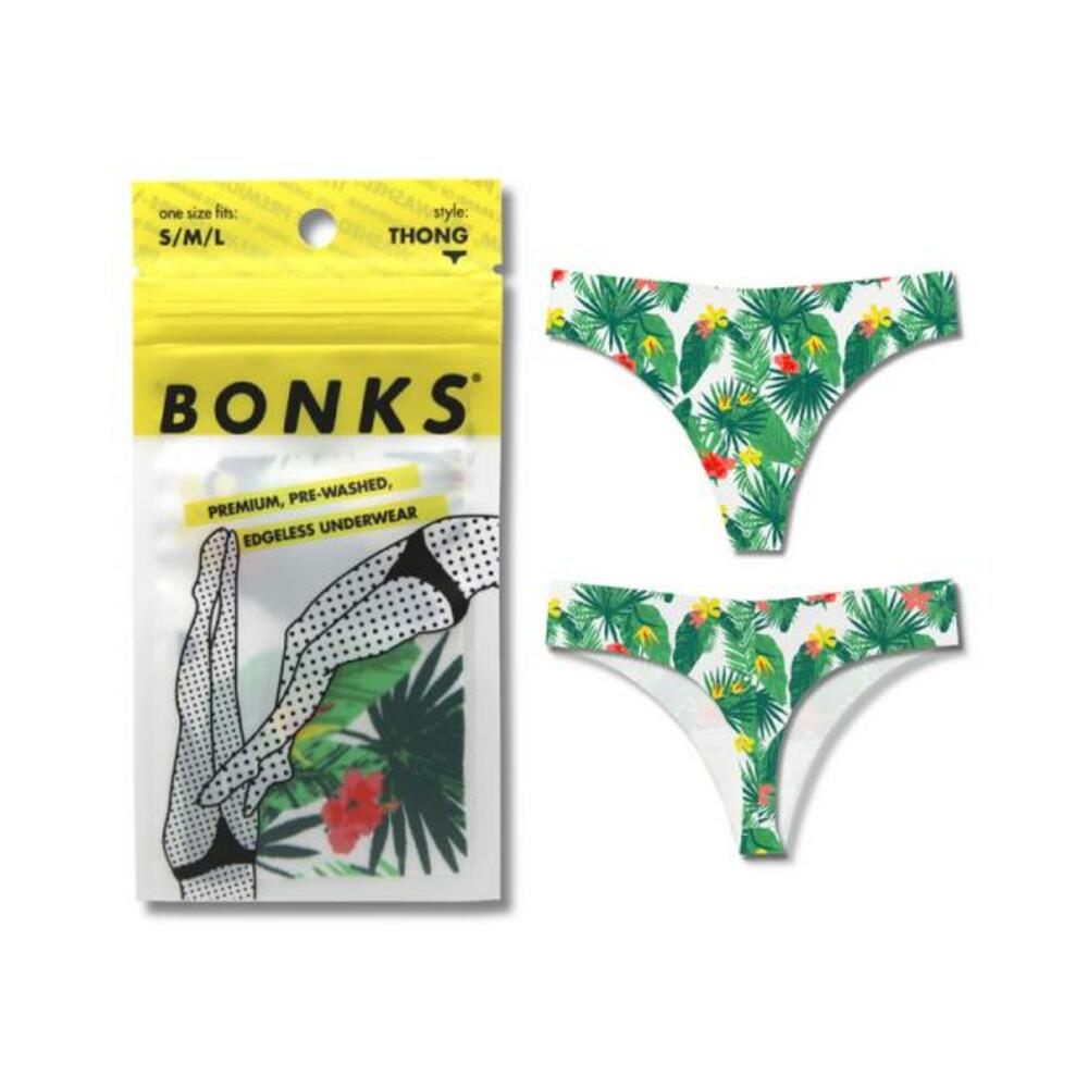 Bonks Tropic Like It's Hot Seamless Thong O/s