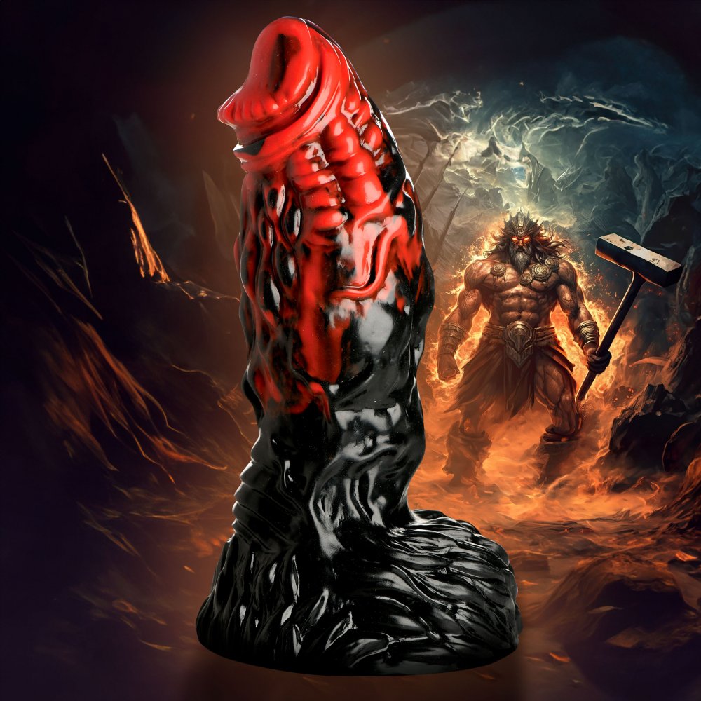 Creature Cocks Vulcan Red/blk