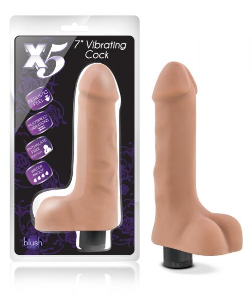 X5 Plus Vibrating Cock 7 Latin