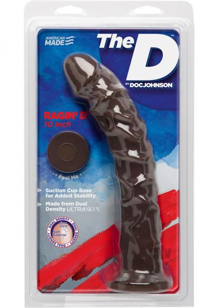 The D Ragin 10 inches Ultraskyn Dildo