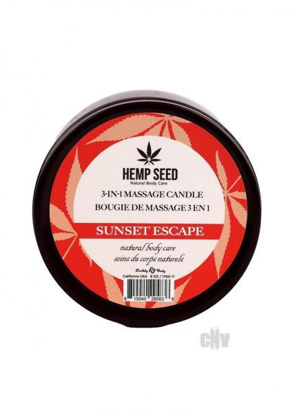 Hempseed 3n1 Candle Sunset Escape