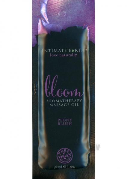 Intimate Earth Bloom Massage Oil Foil 1oz