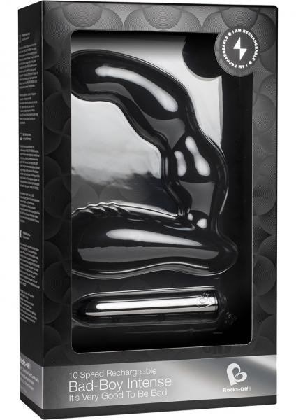 Bad Boy Intense 10X Prostate Massager Black