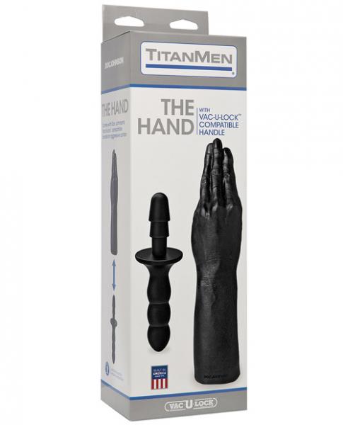 TitanMen Vac-U-Lock The Hand with Handle Black