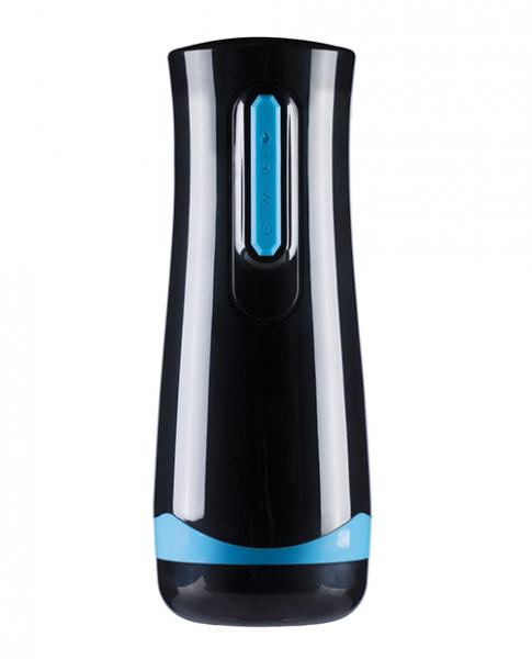 Automatic Male Masturbator With Sucking Penis Sleeve - Black