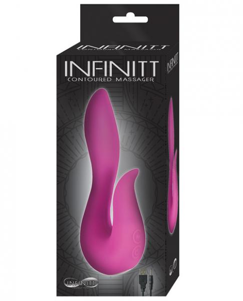 Infinitt Contoured Massager Pink Vibrator