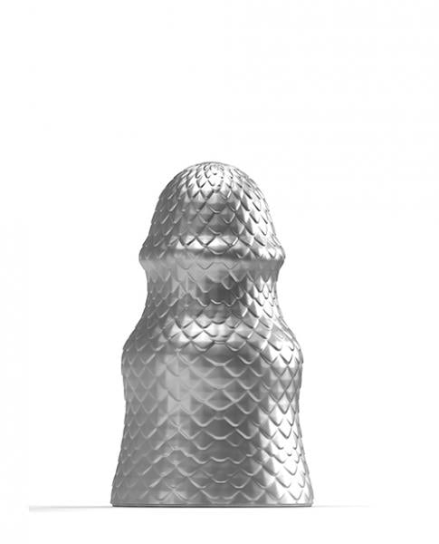 665 Stretch'r Scaly Butt Plug - M Gun Metal
