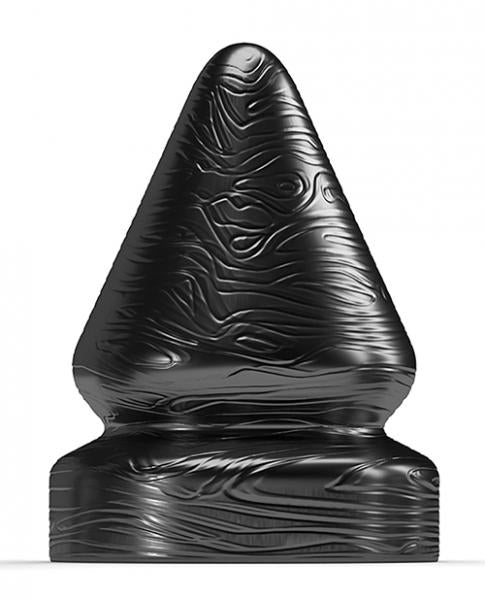 665 Stretch'r Sirup Butt Plug - Xl Black Metallic