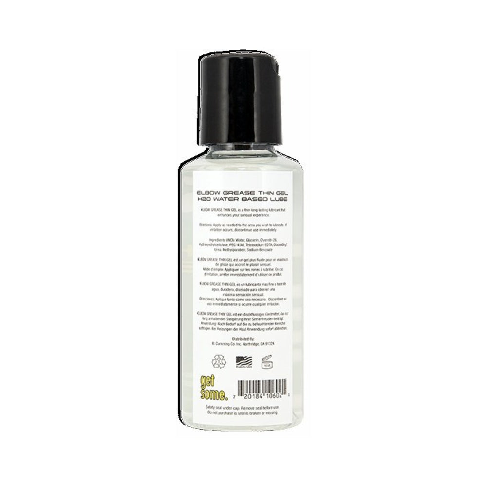 Elbow Grease H2o Thin Gel Lubricant (2.4oz)