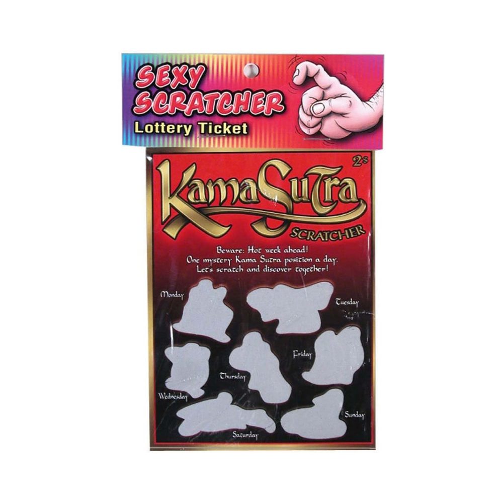 Kama Sutra Scratcher Lottery Ticket