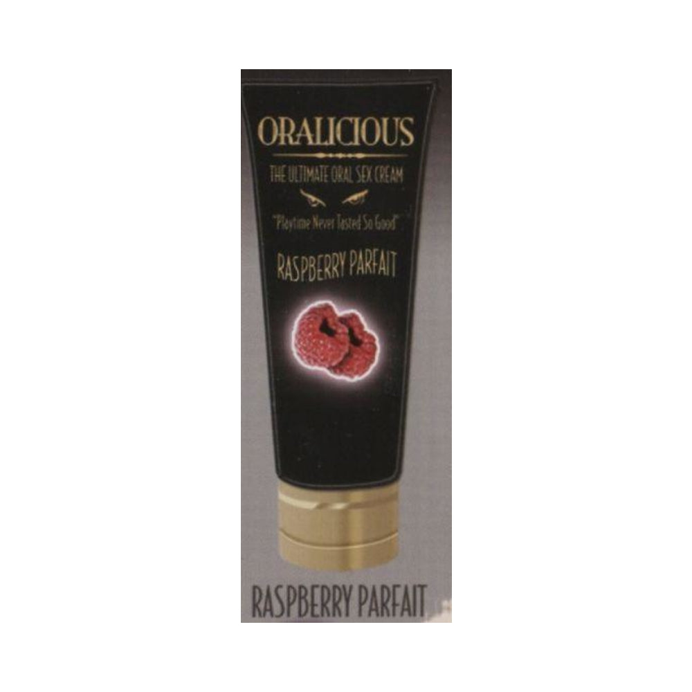 Oralicious The Ultimate Oral Sex Cream Raspberry 2oz