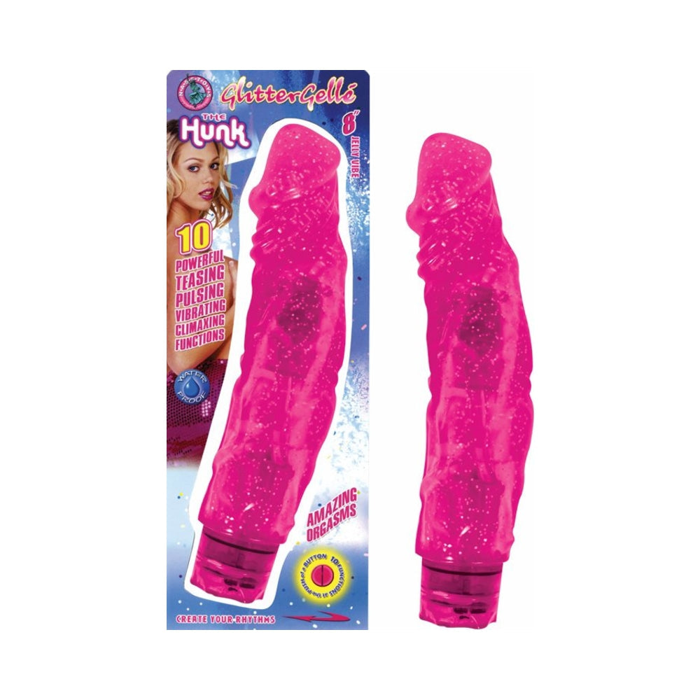 Glitter Gelle Hunk (pink)