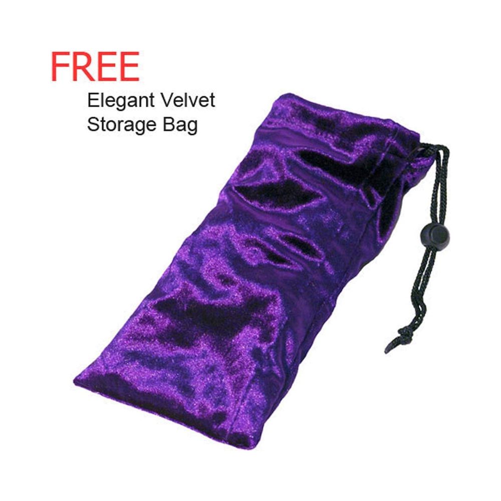 Glass Gem Dildo Jasper Corn