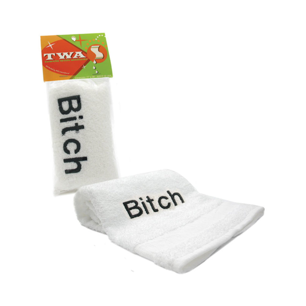 Towels With Attitude Bitch