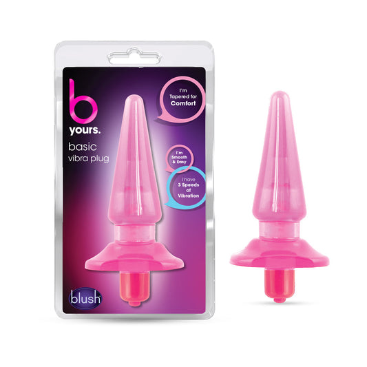 Basically Yours Sassy Vibra Plug (pink)