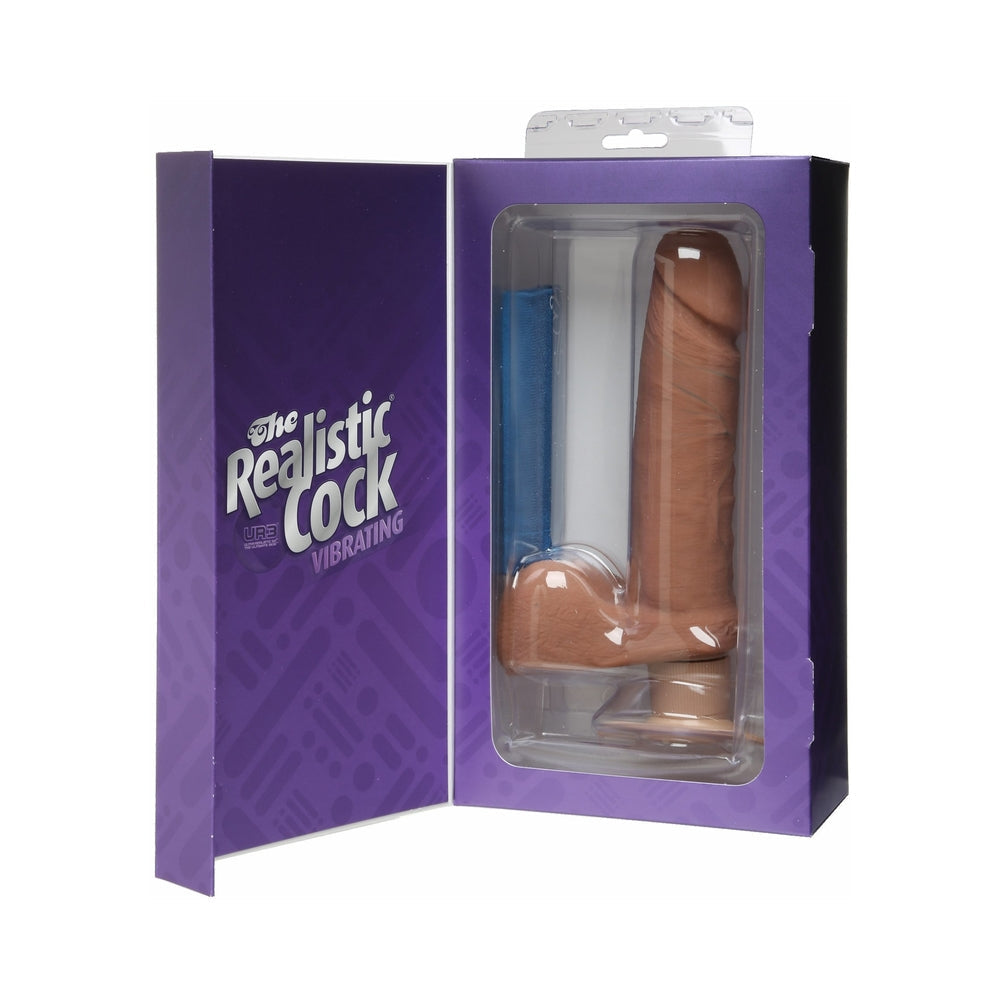 The Realistic Cock - Ur3 - Vibrating 6 Inch
