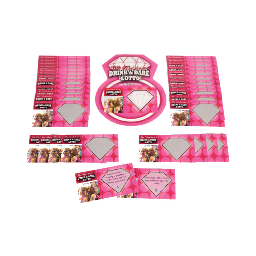 Miss Bachelorette Drinks and Dare Lotto