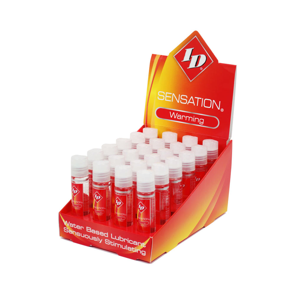 Id Sensation Warming Lubricant 1 Fl Oz Counter Display (24)