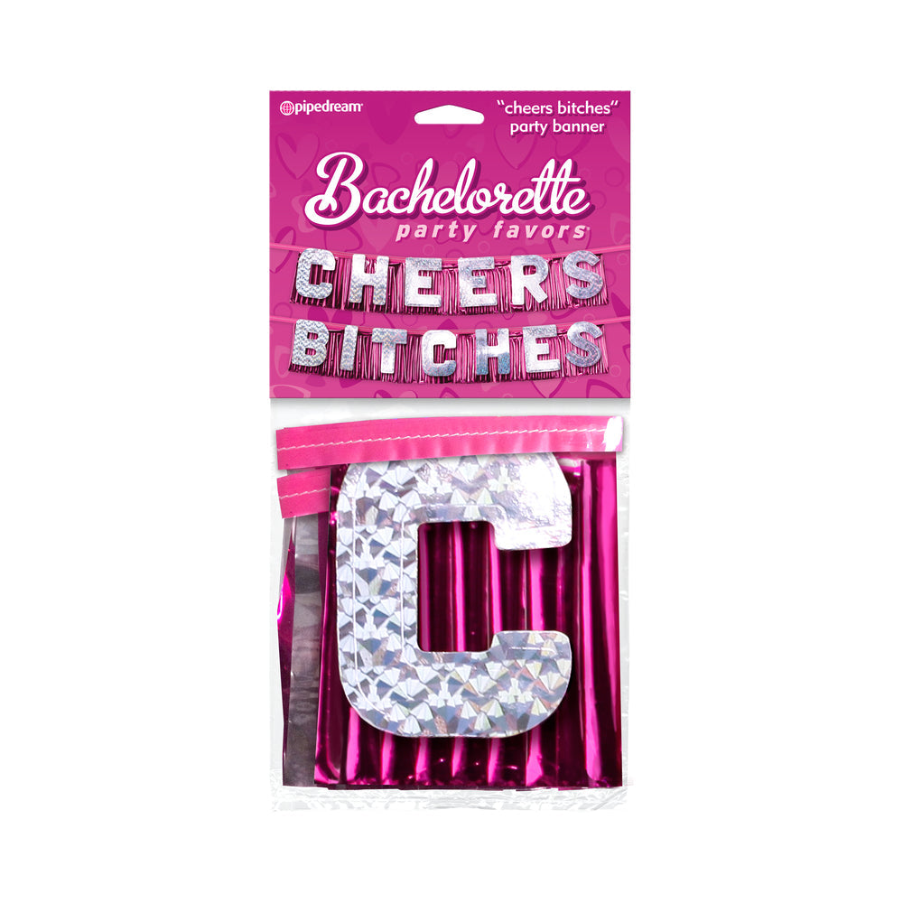 Bachelorette Party Favors "cheers Bitches" Party Banner