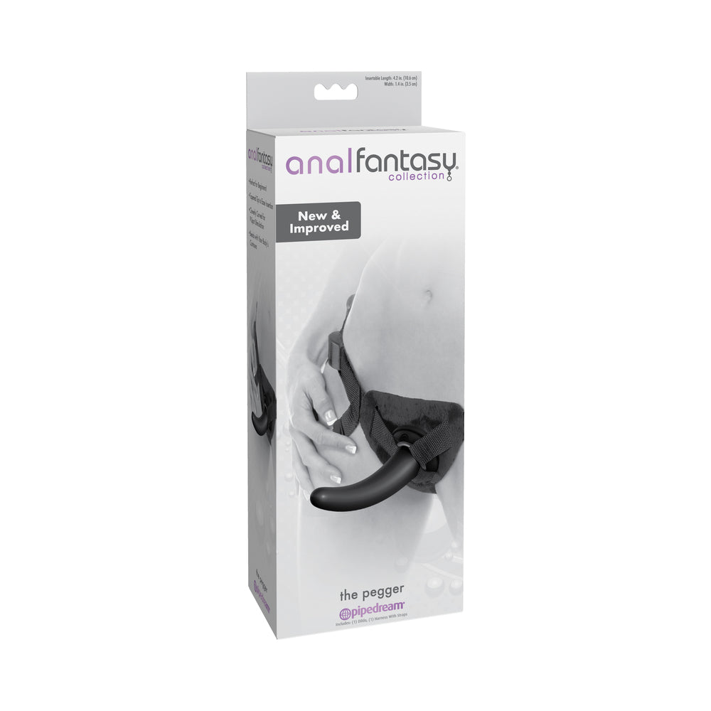 Anal Fantasy The Pegger Black Strap On