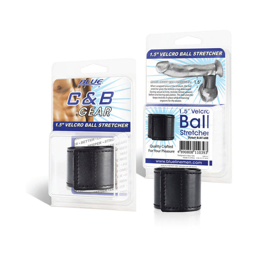 C & B Gear 1.5 inches Velcro Ball Stretcher Black